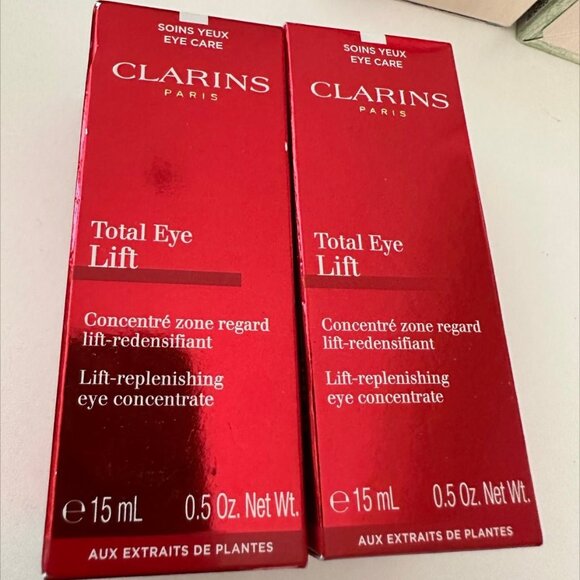clarins total eye lift 15ml x 2 - Picture 1 of 1